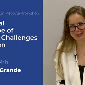 Interview with Fernanda Grande: Using food composition data for estimating micronutrient intake? (videos)