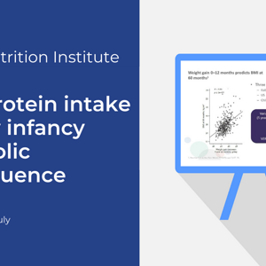 High protein intake in early infancy metabolic consequence (videos)