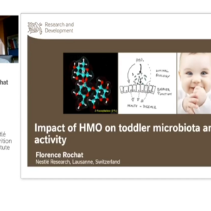 Florence Rochat: Impact of HMO on toddler microbiota and its activity