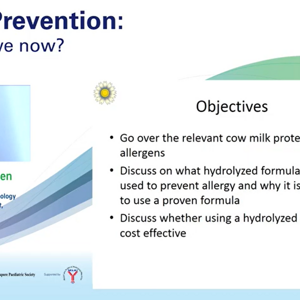 Allergy Prevention – Where are we now? (videos)