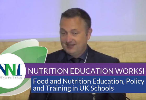 Food and Nutrition Education, Policy and Training Roy Ballam in UK Schools (videos)