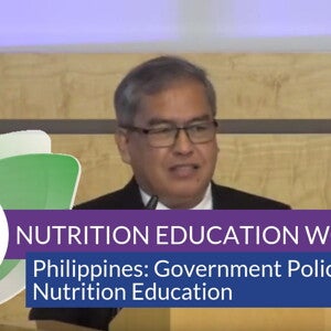 Philippines: Government Policies on Nutrition Education (videos)