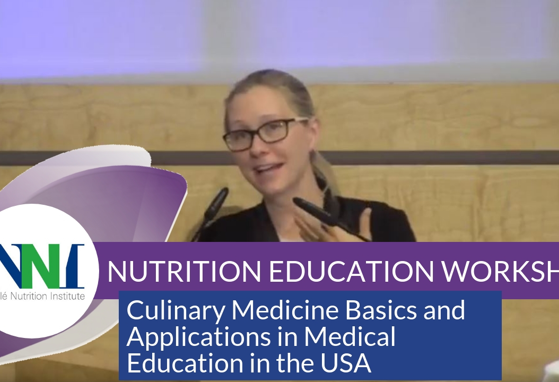 Culinary Medicine Basics and Applications in Medical Education in the USA (videos) Culinary Medicine Basics and Applications in Medical Education in the USA (videos)