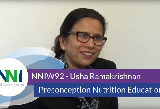 NNIW92 Expert Interview - Preconception Nutrition Education (videos)