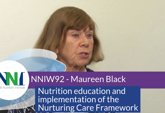 NNIW92 Expert Interview - Implementation of the Nurturing Care Framework (videos)