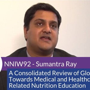 NNIW92 Expert Interview - The NNEdPro Global Centre for Nutrition and Health (videos)