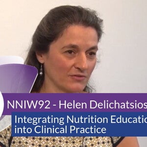 NNIW92 Expert Interview - Integrating Nutrition Education into Clinical Practice (videos)