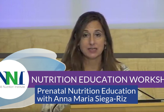 Prenatal Nutrition Education (videos) Prenatal Nutrition Education (videos)