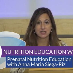 Prenatal Nutrition Education (videos)