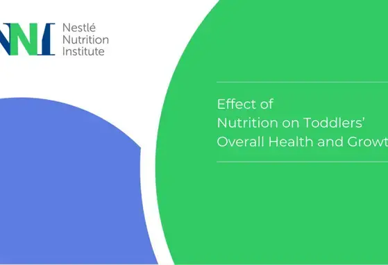 Effect of Nutrition on Toddlers’ overall Health and Growth