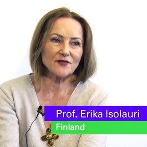 Interview with Erika Isolauri: Early Life Nutrition and Microbiome Development (videos)