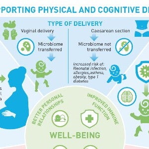 Early-life contributors to child well-being (infographics)