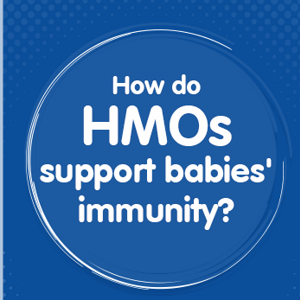 How do HMOs support the immunity of babies? (infographics)
