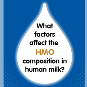 What factors affect the HMO composition in human milk? (infographics)
