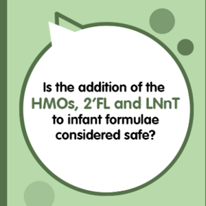 Is the addition of the HMOs 2FL and LNnT to infant formulae considered safe? (infographics)