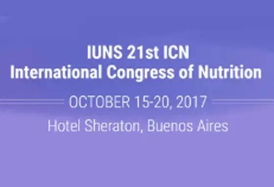 IUNS 21st International Congress of Nutrition (ICN) 2017 (events)