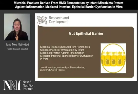 Jane Natividad: Microbial Products Derived From HMO Fermentation by Infant Microbiota Protect Against Inflammation