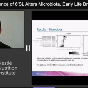 Early Life Presence of 6’SL Alters Microbiota, Early Life Brain Gene Expression and Long-Term Potentiation (videos)