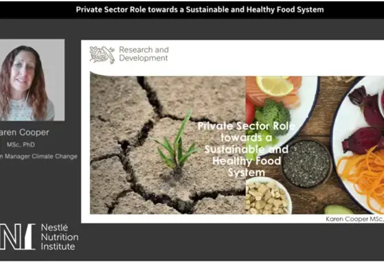 Private Sector Role towards a Sustainable and Healthy Food System - Karen Cooper (videos) Private Sector Role towards a Sustainable and Healthy Food System - Karen Cooper (videos)
