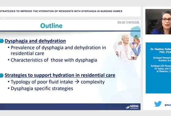 Strategies to Improve the Hydration of Residents with Dysphagia in Nursing Homes (videos) Strategies to Improve the Hydration of Residents with Dysphagia in Nursing Homes (videos)