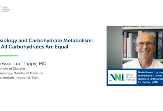 Video Teaser: Not all carbohydrates are equal: a look at physiological response and metabolism (videos) Video Teaser: Not all carbohydrates are equal: a look at physiological response and metabolism (videos)