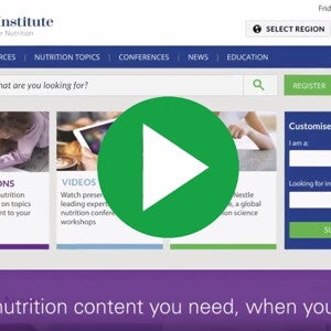 Welcome to the New Nestle Nutrition Institute Website (videos)