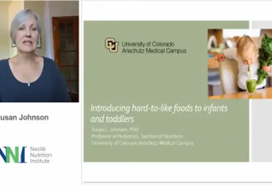 NNIW95: Introducing hard-to-like foods to infants and toddlers: Perspectives from moms and young children (videos)