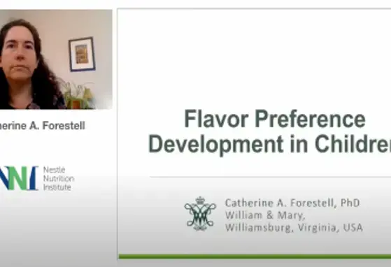 NNIW95: Taste development, perception and food preference in young children (videos)