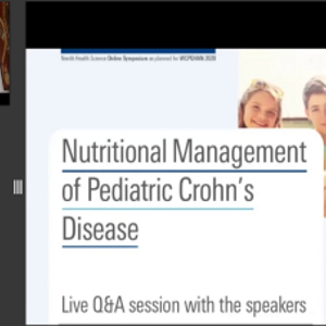 Introduction to Nutritional Management of Pediatric Crohn's Disease (videos)