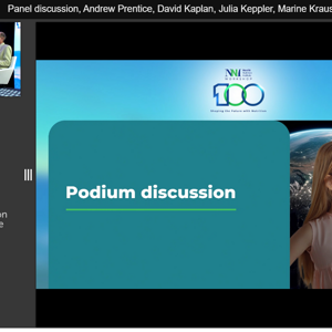 Day 3 podium discussion at nniw100