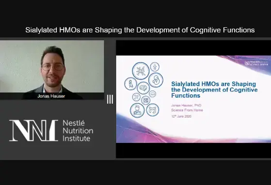 Jonas Hauser: Sialylated HMOs are Shaping the Development of Cognitive Functions