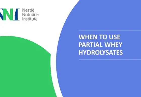 When to Use Partial Whey Hydrolysates