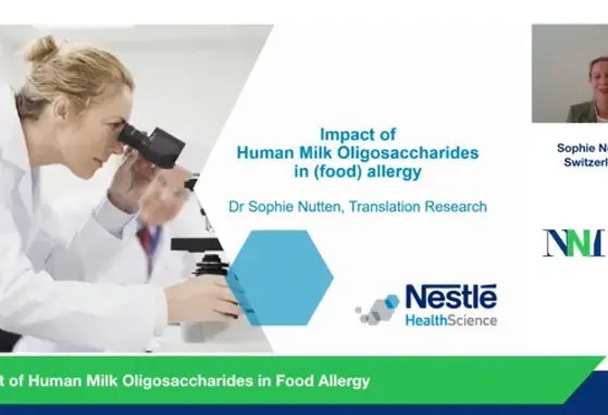 Impact of HMO in Food Allergy by Sophie Nutten  (videos)