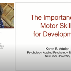 NNIW95: Importance of Motor Skills Development (videos)