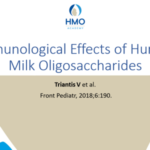 Immunological Effects of Human Milk Oligosaccharides