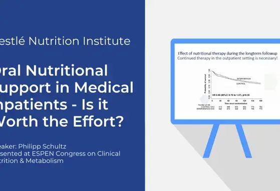 Oral Nutritional Support in Medical Inpatients - Is it Worth the Effort? (videos)