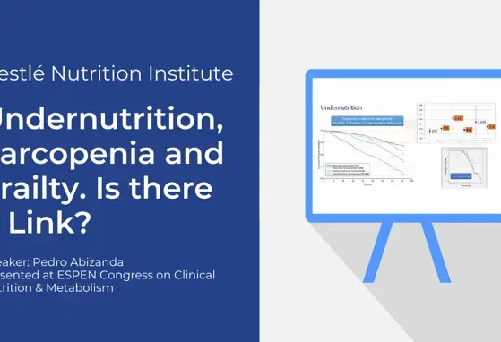 Undernutrition, Sarcopenia and Frailty. Is there a Link? (videos) Undernutrition, Sarcopenia and Frailty. Is there a Link? (videos)