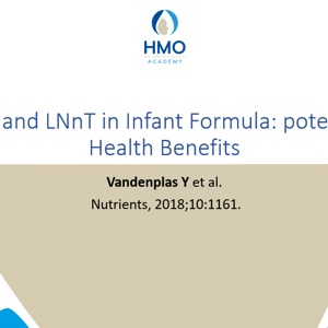 2'FL and LNnT in Infant Formula: potential Health Benefits