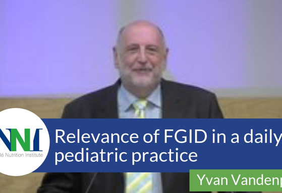 Relevance of FGID in a daily pediatric practice (videos)