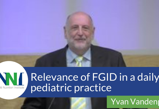 Relevance of FGID in a daily pediatric practice (videos) Relevance of FGID in a daily pediatric practice (videos)