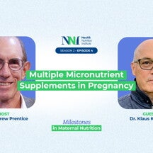 Multiple Micronutrient Supplements in Pregnancy