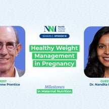 Healthy Weight Management in Pregnancy