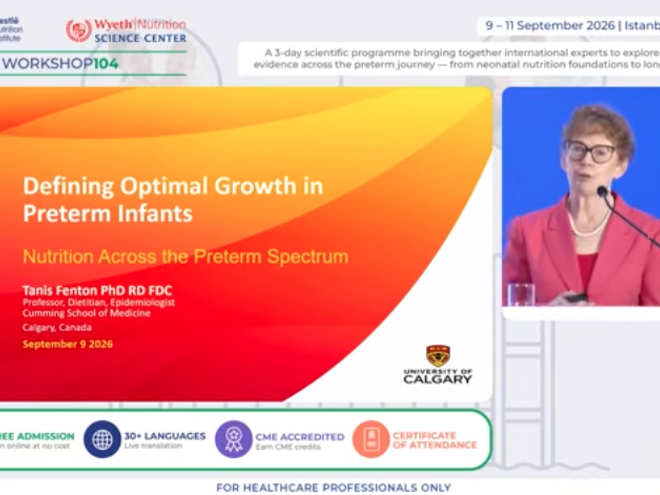 Defining Optimal Growth in Preterm Infants, Prof. Tanis Fenton (CAI)