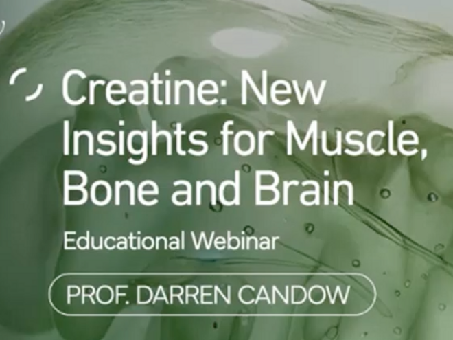 Creatine: New Insights for Muscle, Bone and Brain