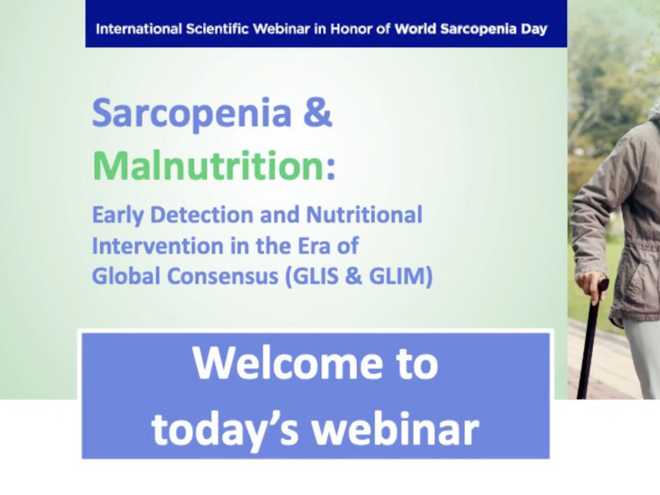 Scientific Webinar: Sarcopenia & Malnutrition