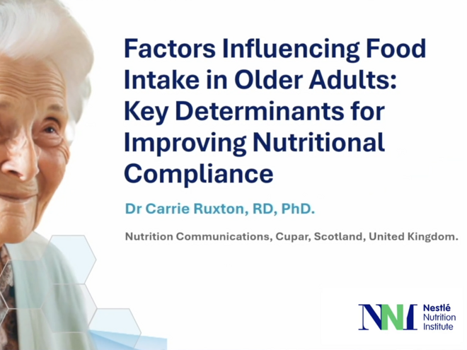 EuGMS 2024 - Factors Influencing Food Intake in Older Adults: Improving Nutritional Compliance