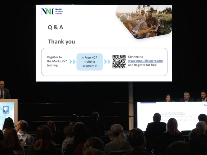 ECCO 2026 - Combining diet with drugs for the management of Crohn’s Disease - Q&A