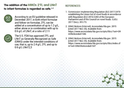 Is the addition of the HMOs 2FL and LNnT to infant formulae considered safe? (infographics)