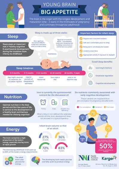 Young Brain Big Appetite  (infographics)