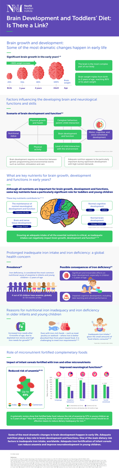 Brain Development and Toddlers’ Diet: Is There a Link?